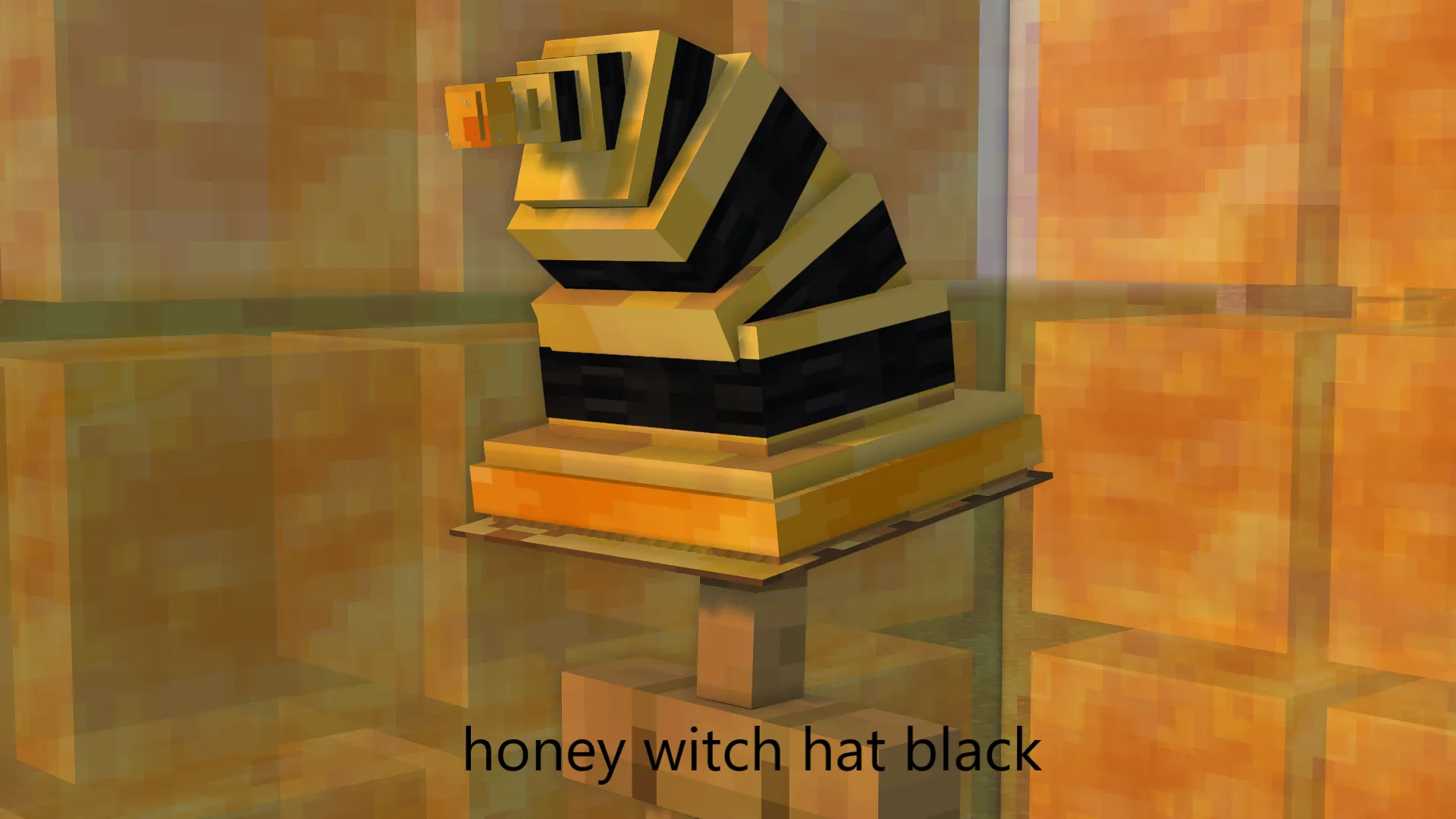 witch's honey hat, Текстуры, Minecraft