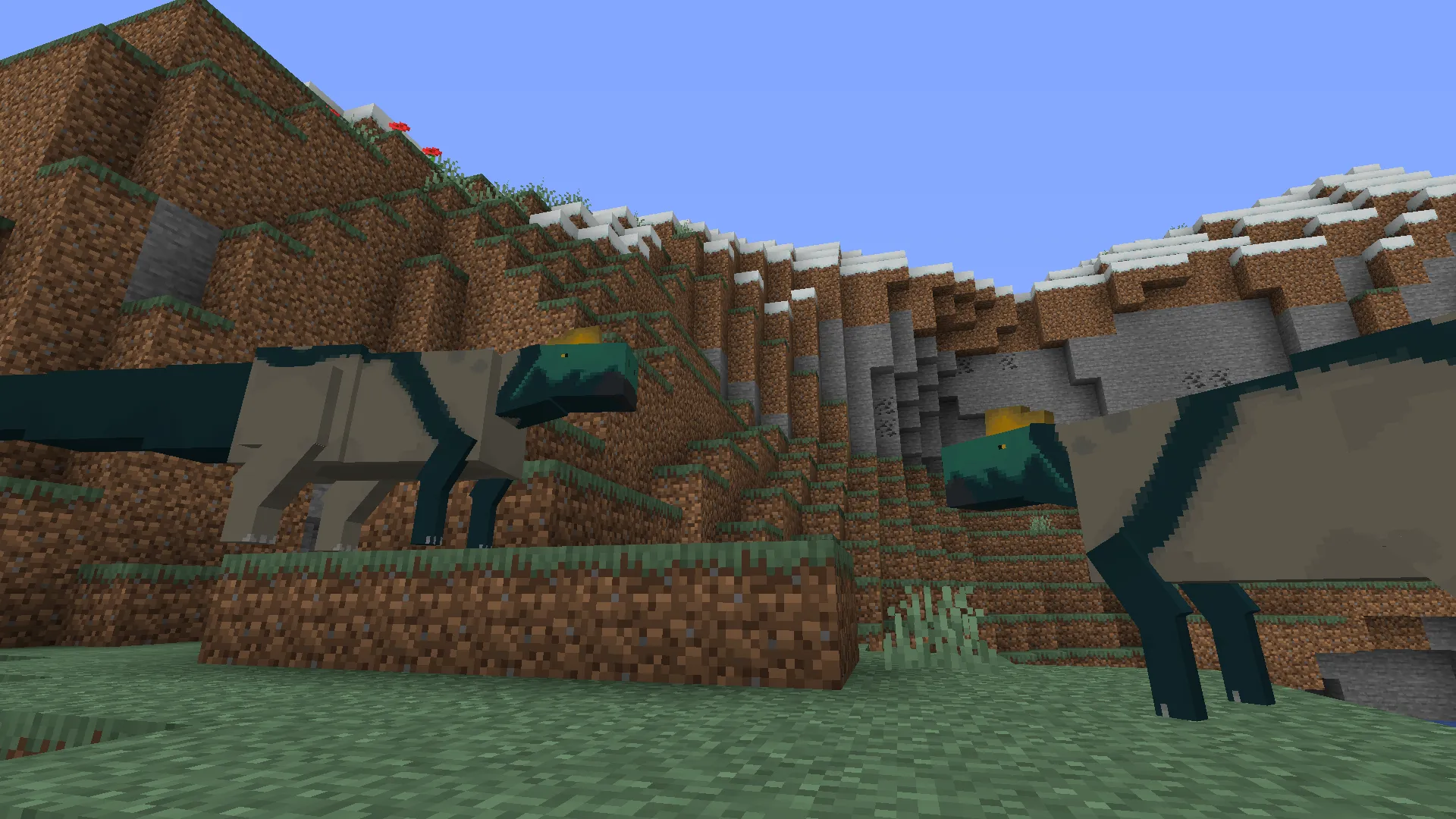 Mushy's Cretaceous World, Моды, Minecraft