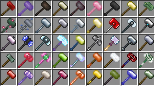 Zeph's Hammers, Моды, Minecraft