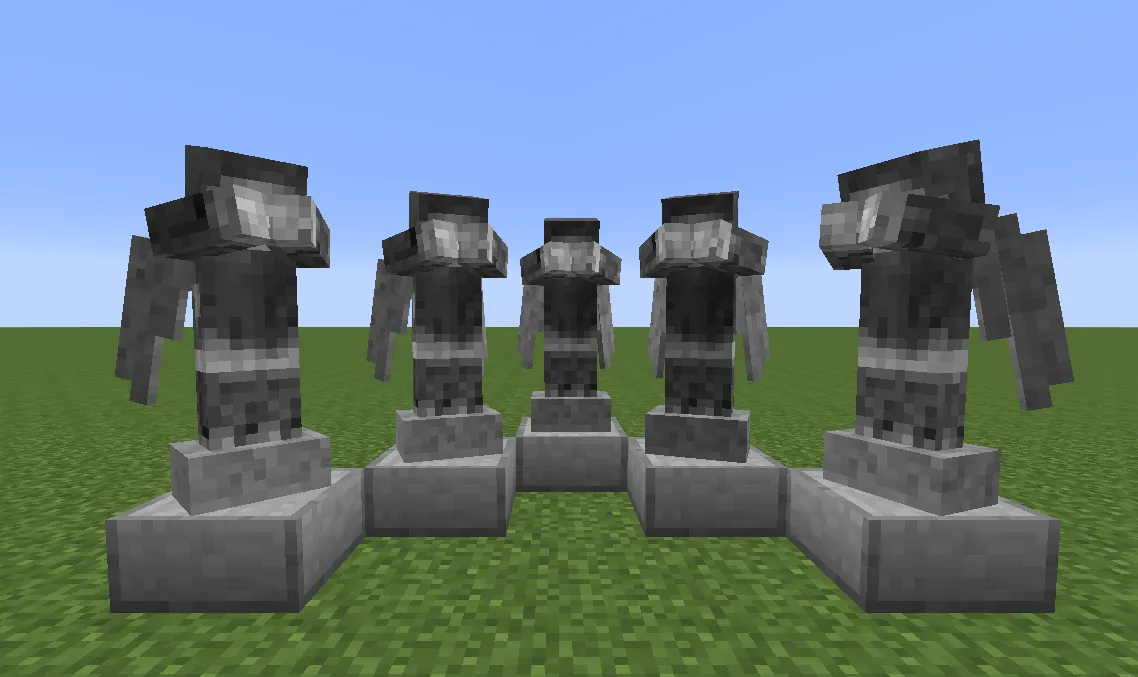 Weeping Angels — скриншот 1 (Моды, Minecraft)
