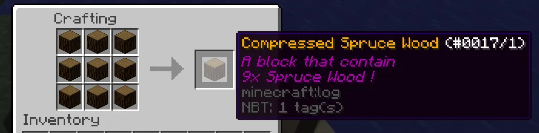 Compressed Blocks Plugin — скриншот 3 (Плагины, Minecraft)