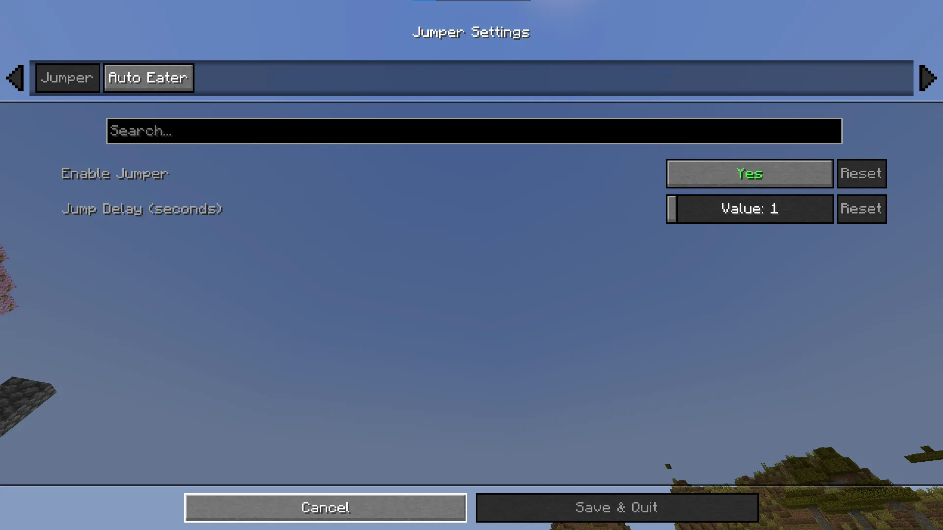 Jumper, Моды, Minecraft