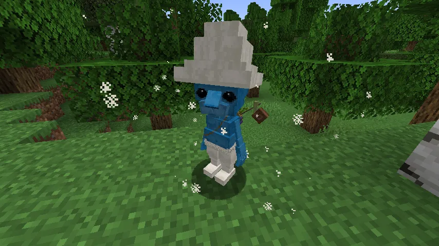 Smurf Cat — скриншот 1 (Текстуры, Minecraft)