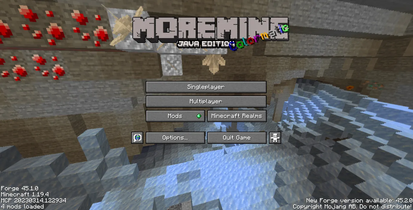 MineMore, Моды, Minecraft