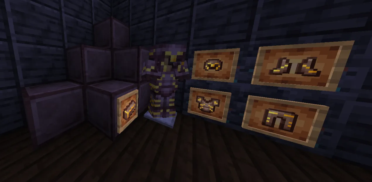 Better Netherite Plus, Текстуры, Minecraft