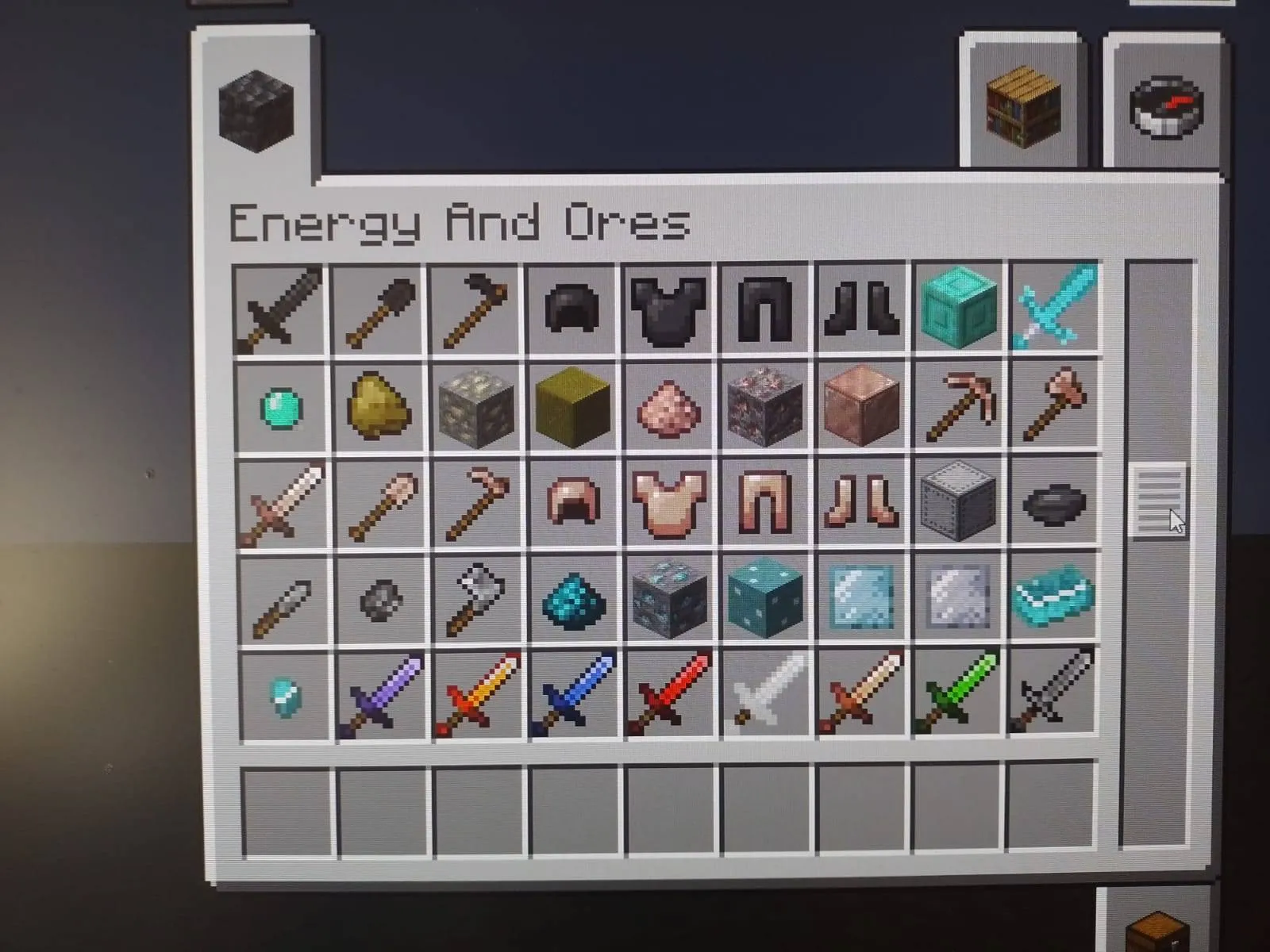 Energy And Ores++, Моды, Minecraft