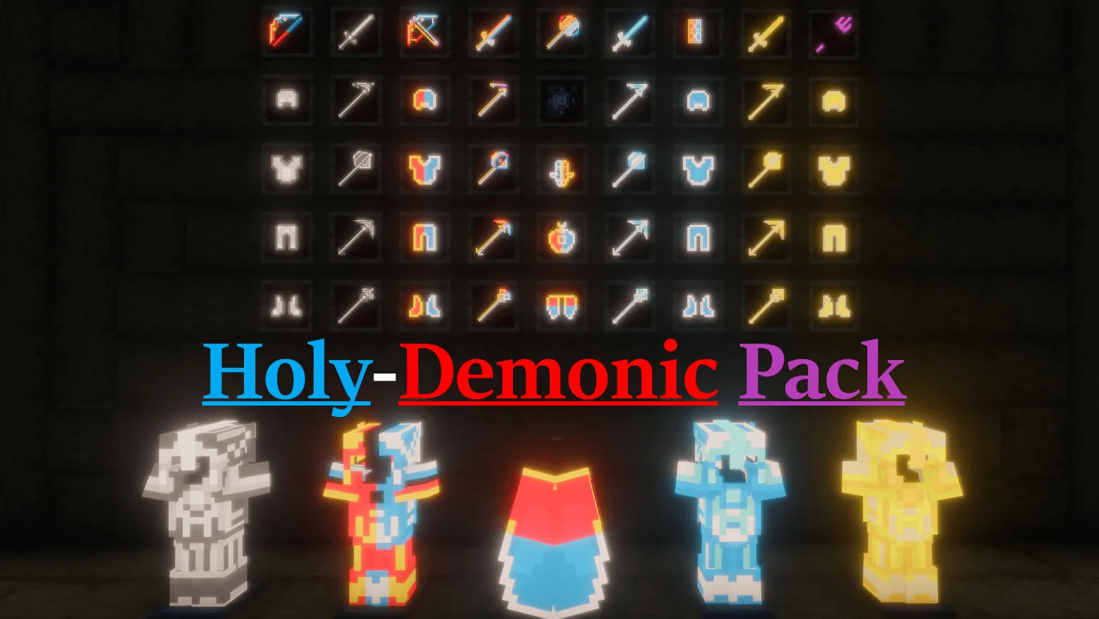 Holy-Demonic PvP Pack — скриншот 2 (Текстуры, Minecraft)