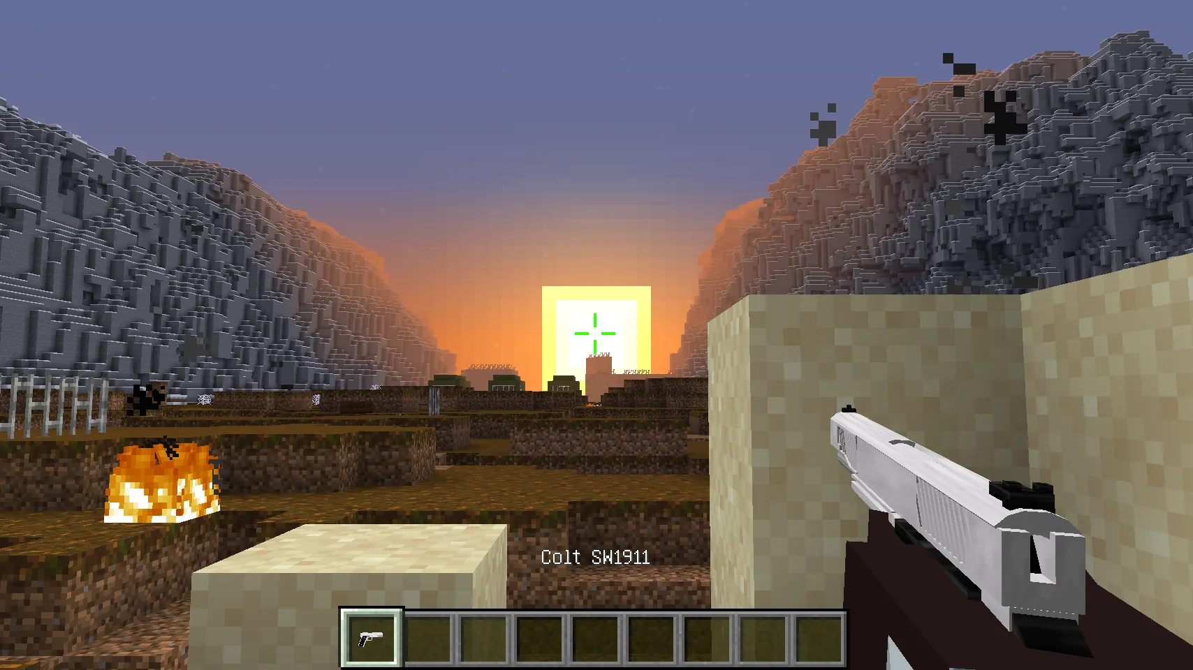 A.V.A - Alliance of Valiant Arms Guns, Моды, Minecraft