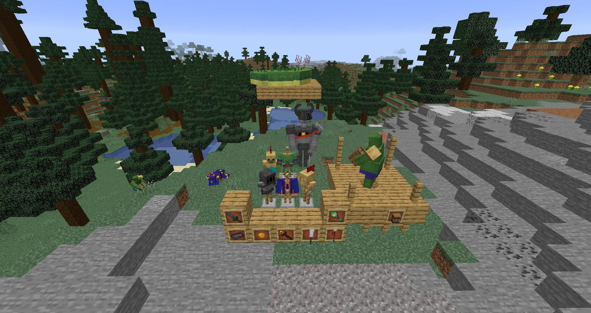 "MagmaFurnace - Weapons, Bosses and More!" — скриншот 2 (Моды, Minecraft)