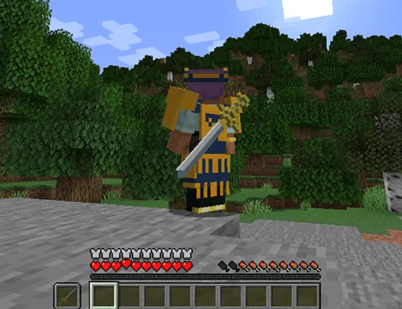 Excalibur: Leyenda Artúrica — скриншот 7 (Моды, Minecraft)