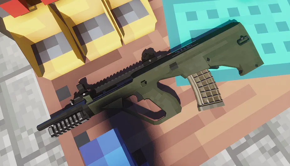 TACZ: PUBG AUG-A3 — скриншот 2 (Кастомизации, Minecraft)