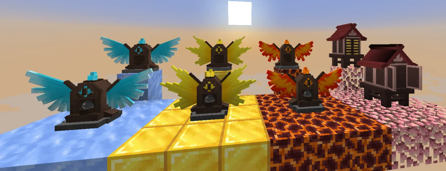 Visual Shrine States, Текстуры, Minecraft