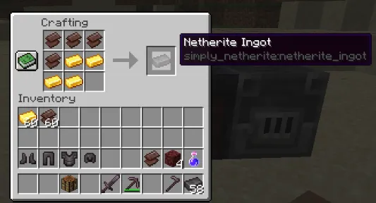 Simply Netherite — скриншот 6 (Моды, Minecraft)