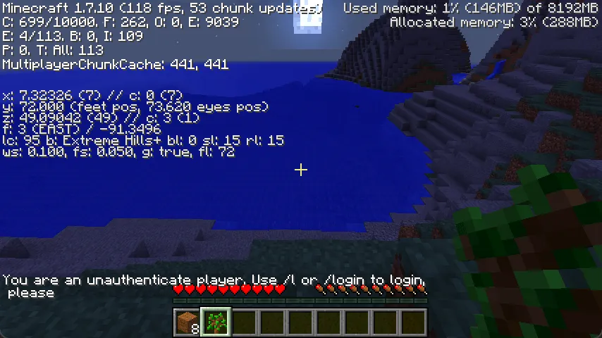 Authenticate, Моды, Minecraft