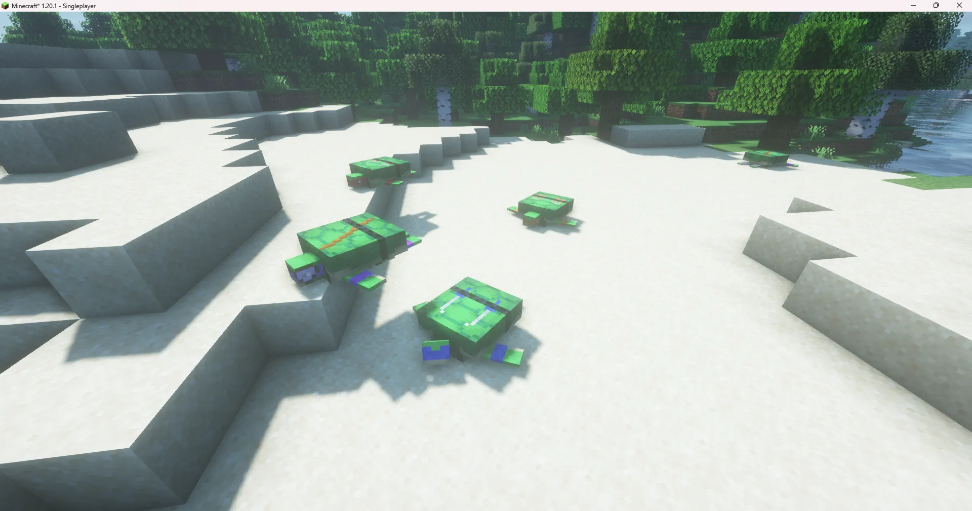 Teenage Mutant Ninja Turtles Pack — скриншот 3 (Текстуры, Minecraft)