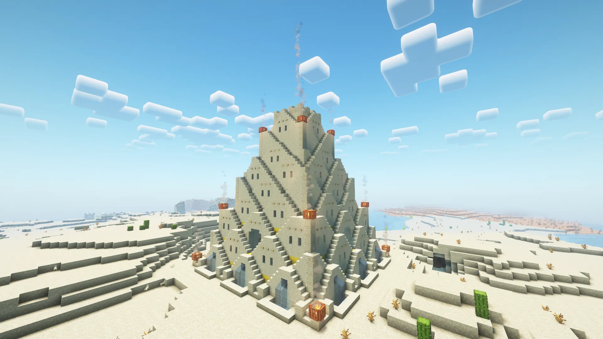 Desert Village Temple, Моды, Minecraft