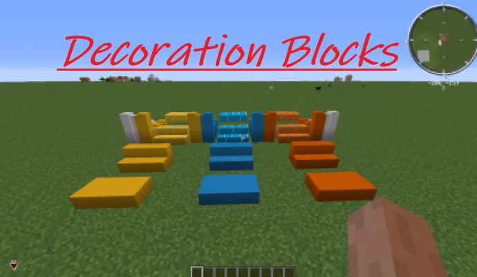 Decoration Blocks — скриншот 6 (Моды, Minecraft)