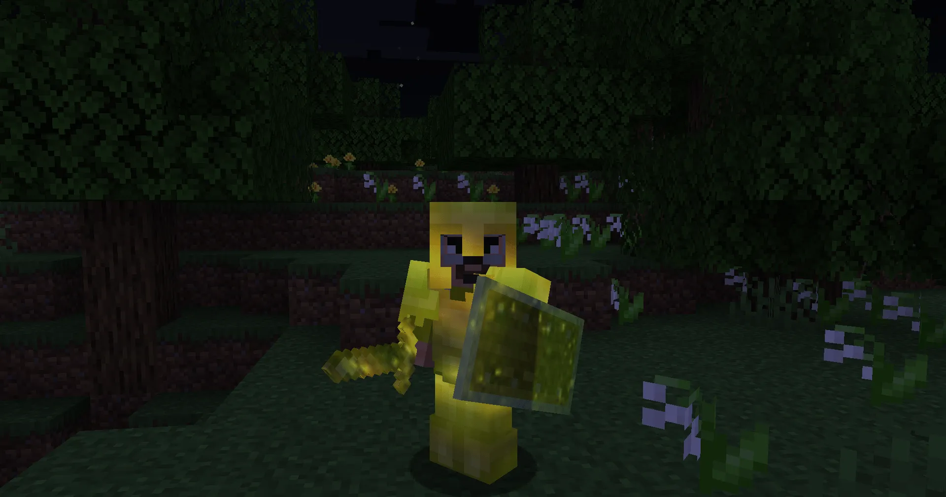 Nebula RPG Glint Yellow — скриншот 1 (Текстуры, Minecraft)