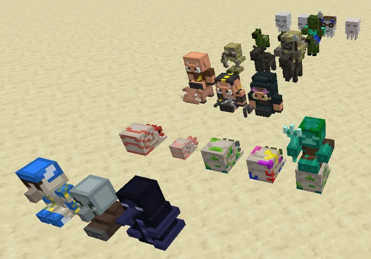 Mini Mob Trophy, Моды, Minecraft