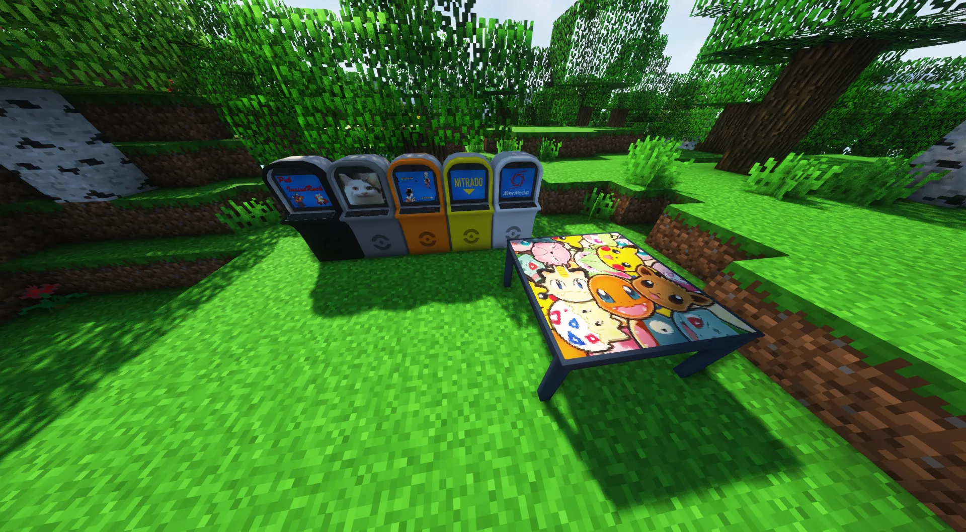 Pokémon: Wingull Edition — скриншот 2 (Текстуры, Minecraft)