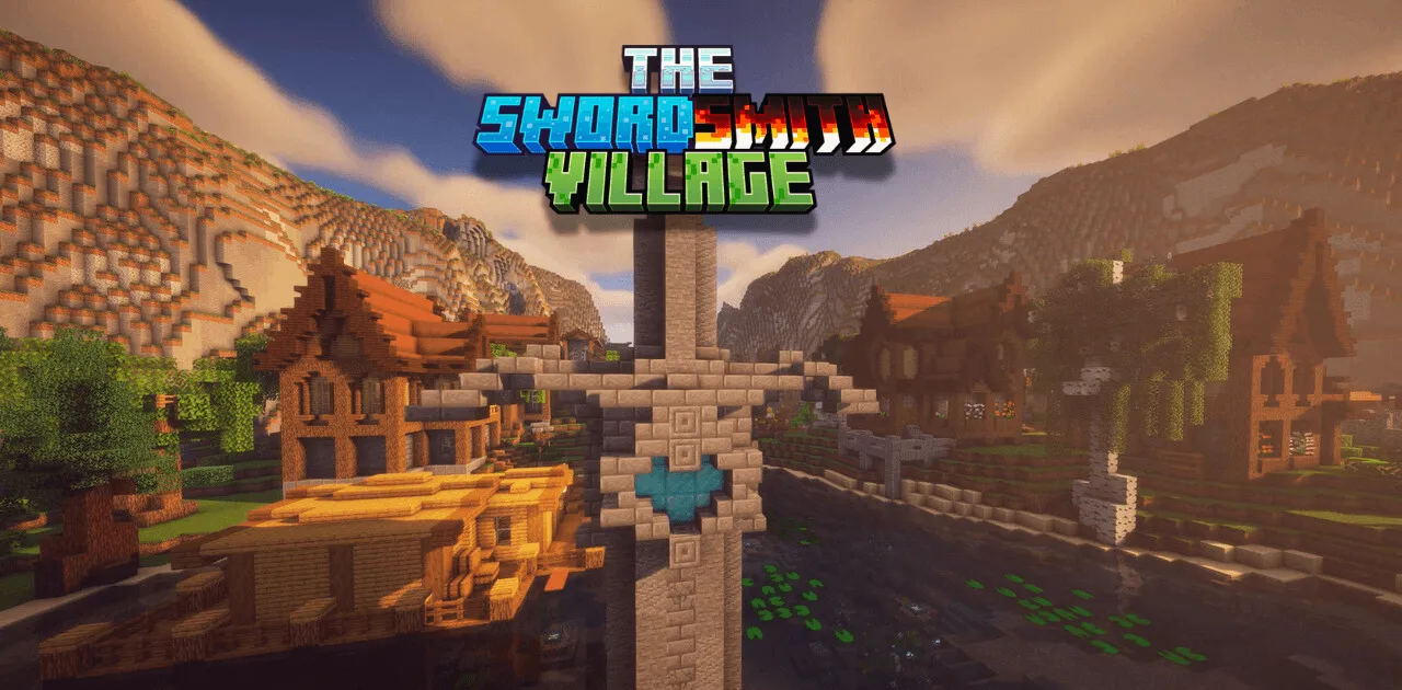 The Swordsmith Village [REMAKE] — скриншот 1 (Карты, Minecraft)