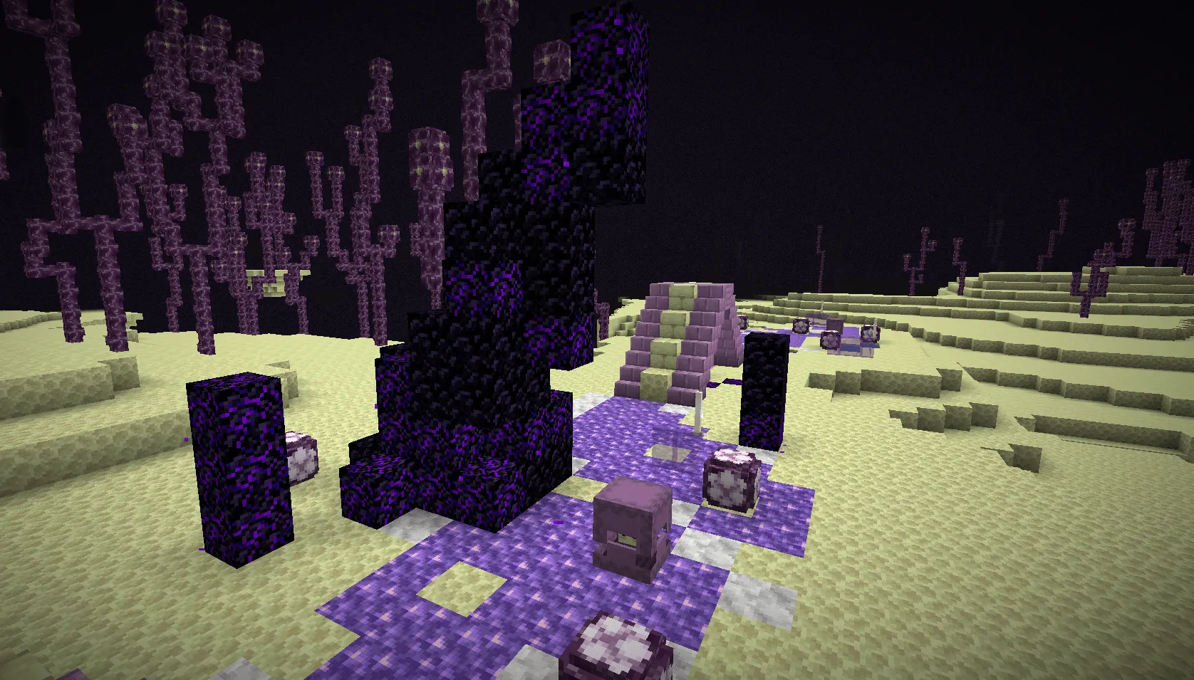 qrafty's End Villages — скриншот 1 (Моды, Minecraft)