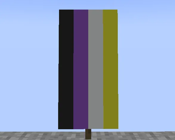 Pride Flag Banner Patterns, Текстуры, Minecraft