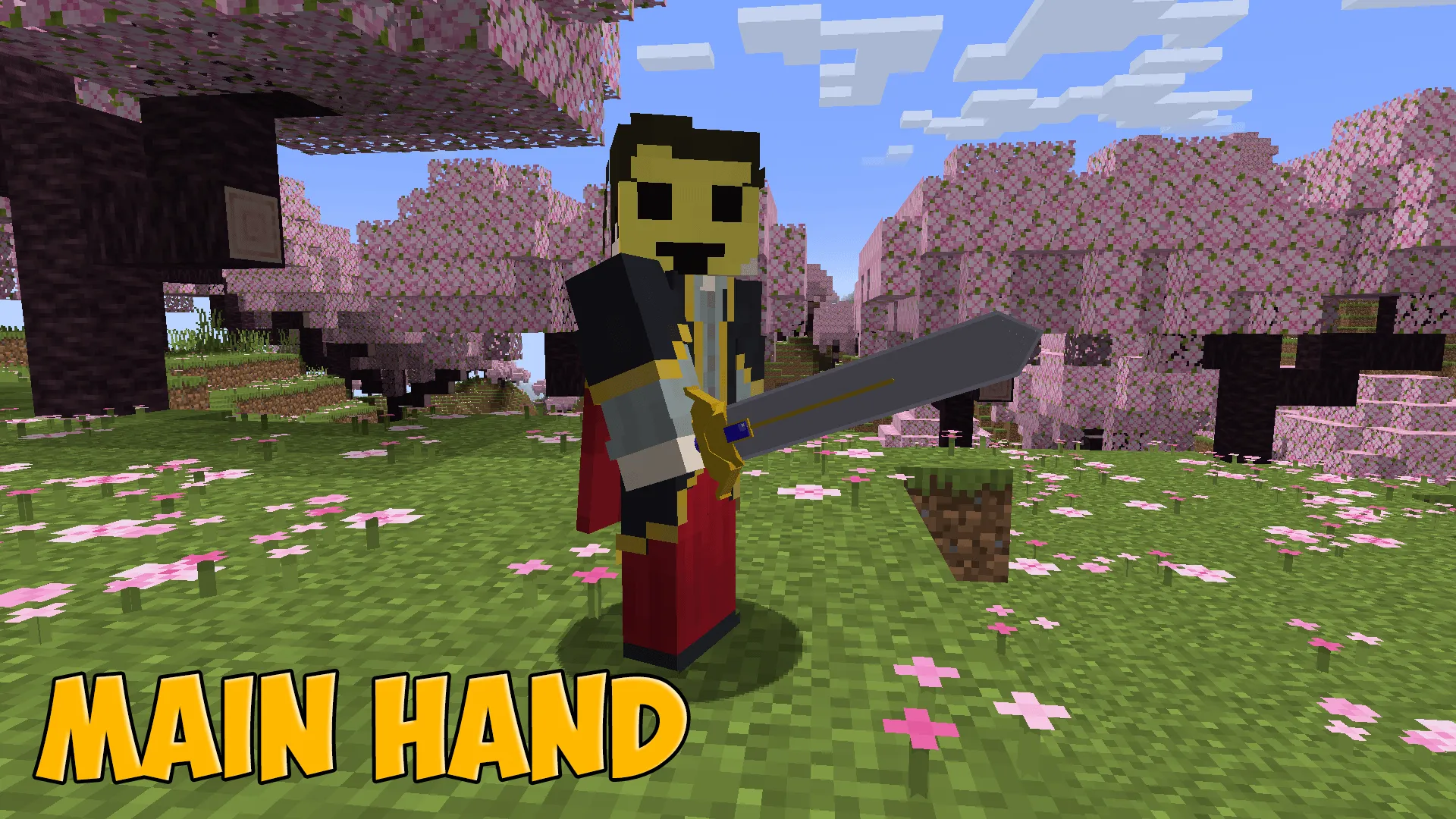 Himmel hero sword from anime Sousou no Frieren — скриншот 3 (Текстуры, Minecraft)