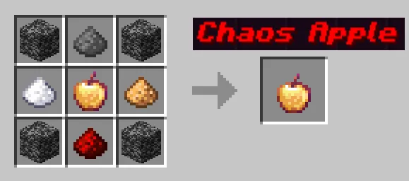 CHAOS APPLE, Текстуры, Minecraft