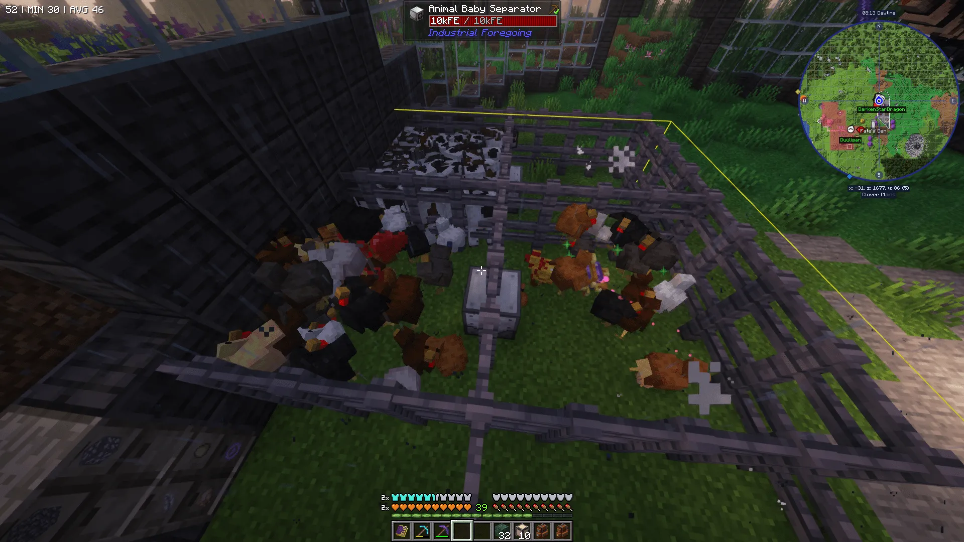 Dragon's Adorable Realm Reborn — скриншот 6 (Модпаки, Minecraft)