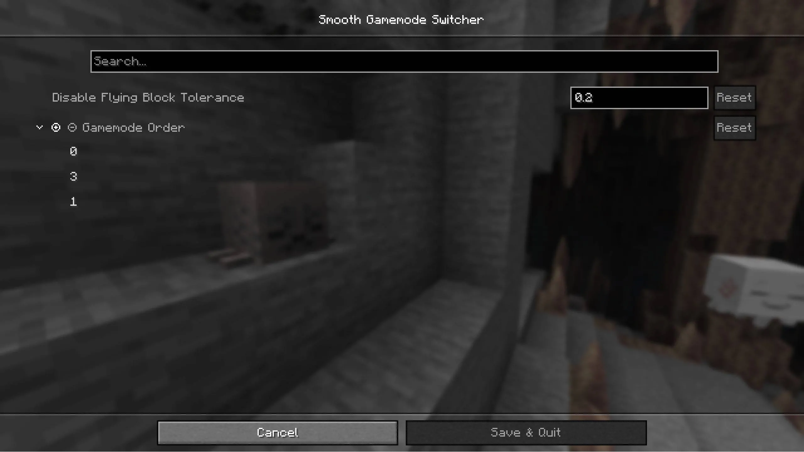 Smooth Gamemode Switcher — скриншот 1 (Моды, Minecraft)