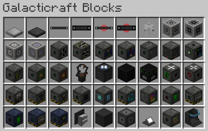 Galacticraft 16x — скриншот 2 (Текстуры, Minecraft)