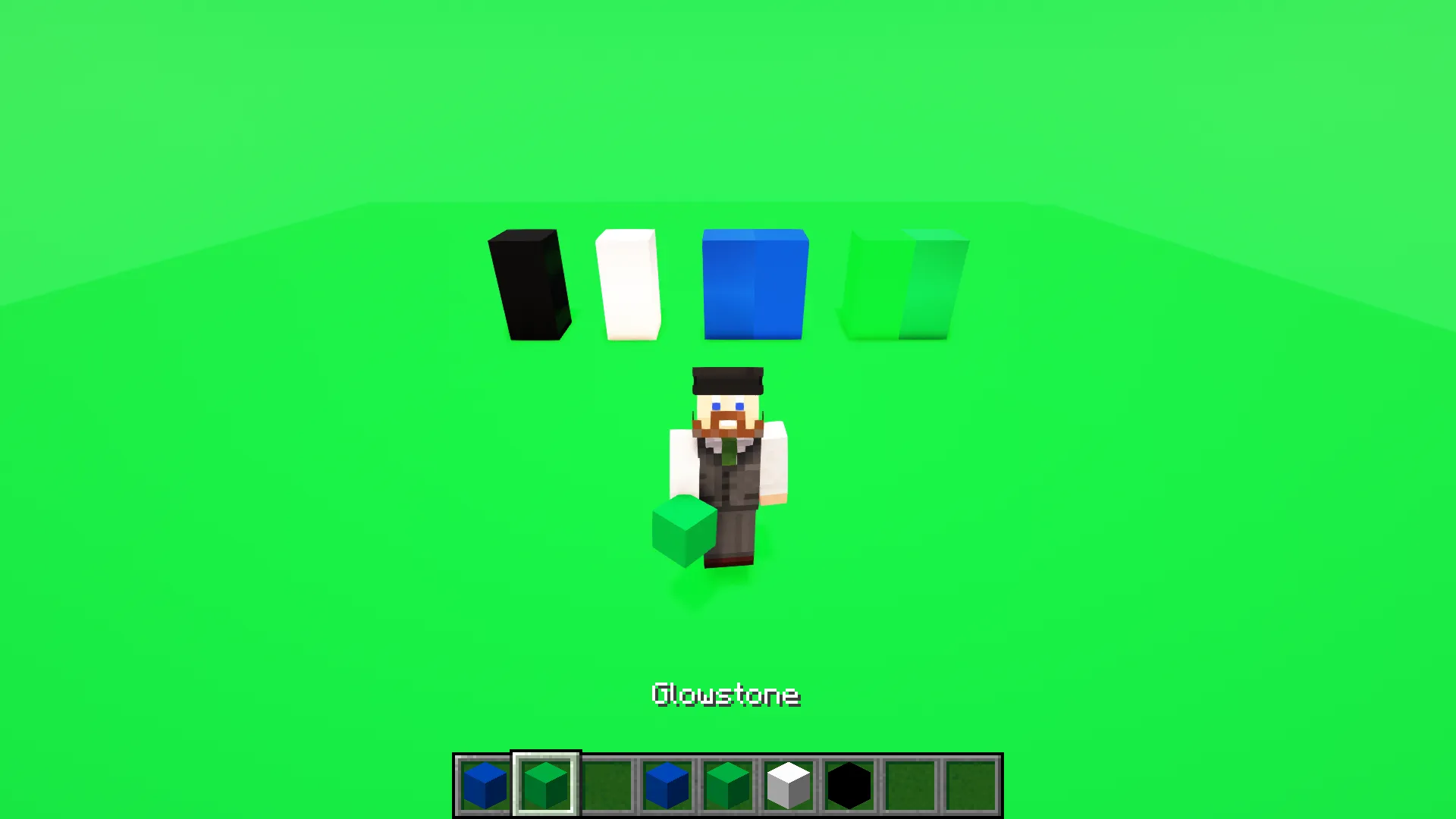GreenBlue Screen, Текстуры, Minecraft
