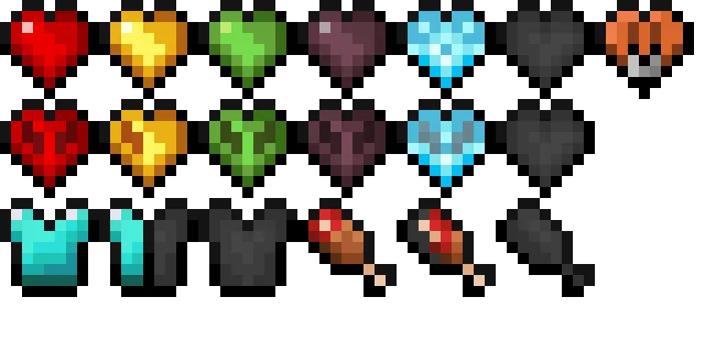 Brunozamp's Dark GUI — скриншот 6 (Текстуры, Minecraft)
