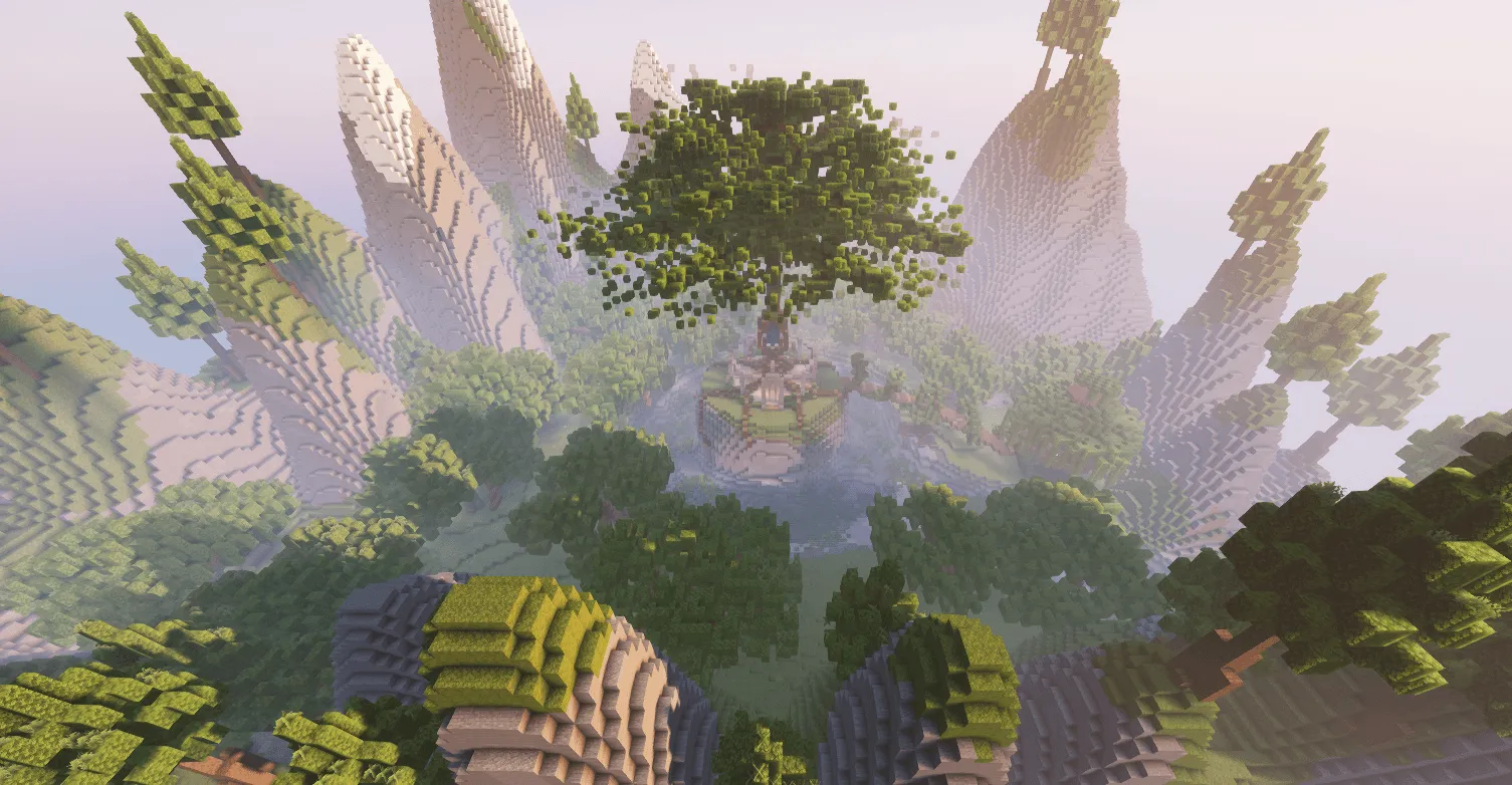 Umbralyss Tree — скриншот 1 (Карты, Minecraft)
