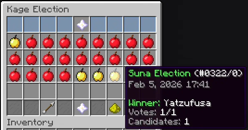 Naruto Destination - Kage Vote — скриншот 3 (Моды, Minecraft)