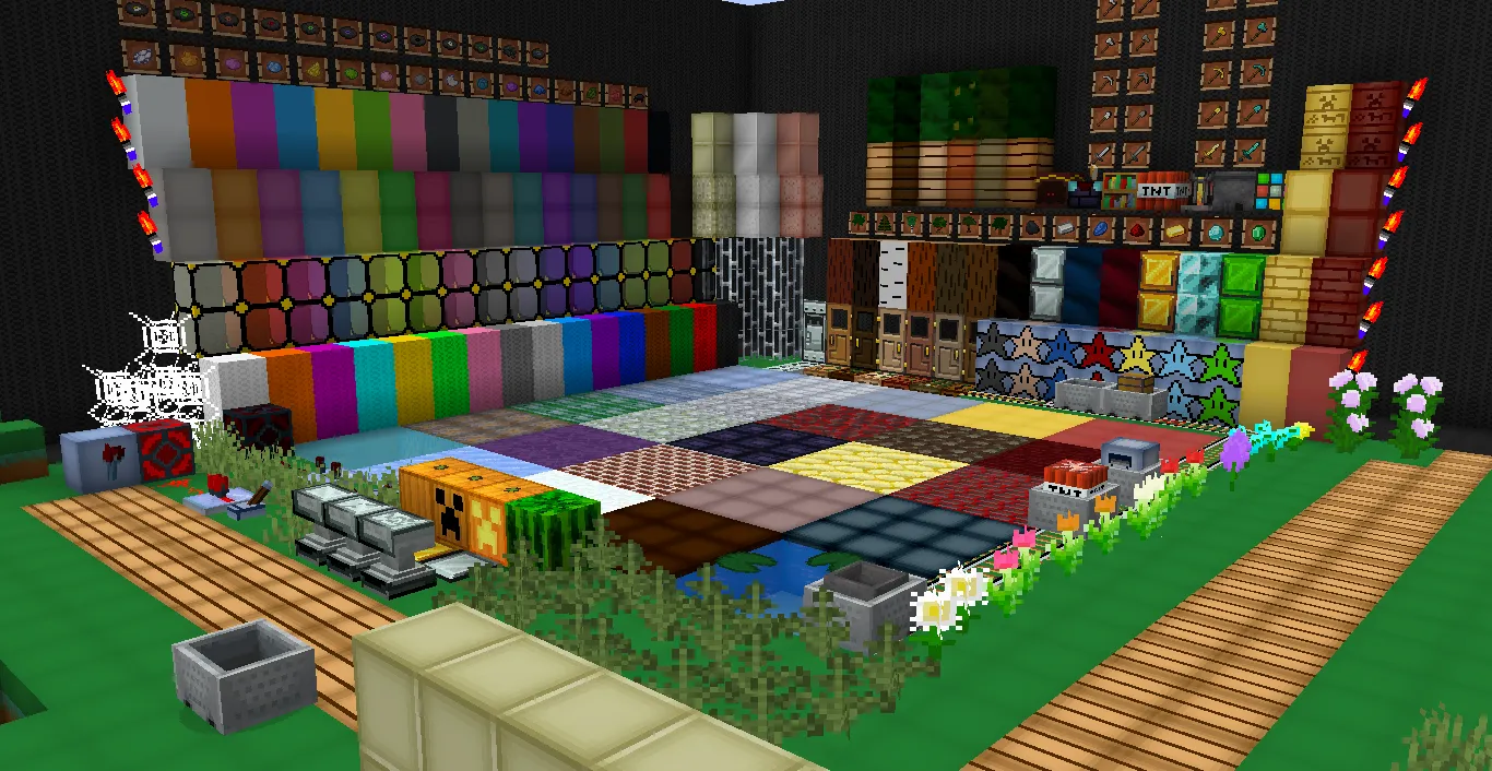 Monkey's Pack, Текстуры, Minecraft