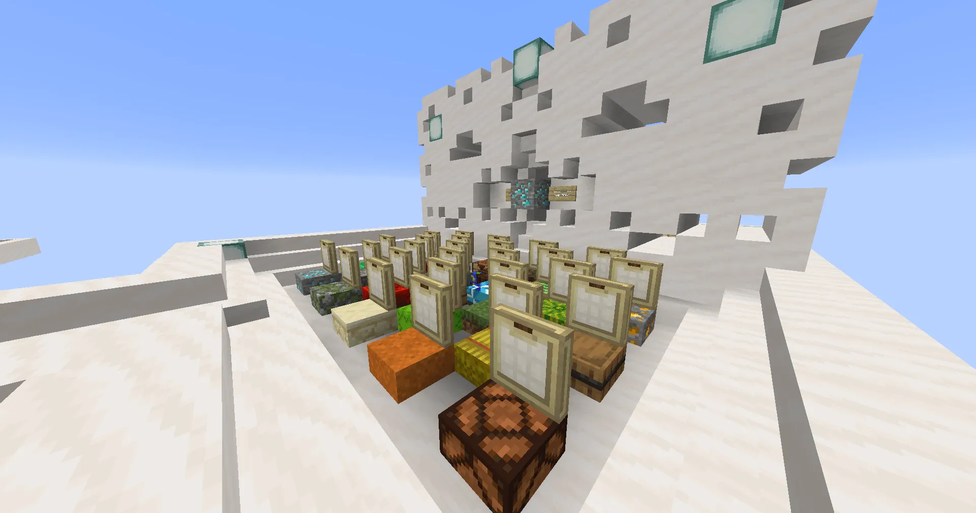 MINIGAMES 1V1, Карты, Minecraft