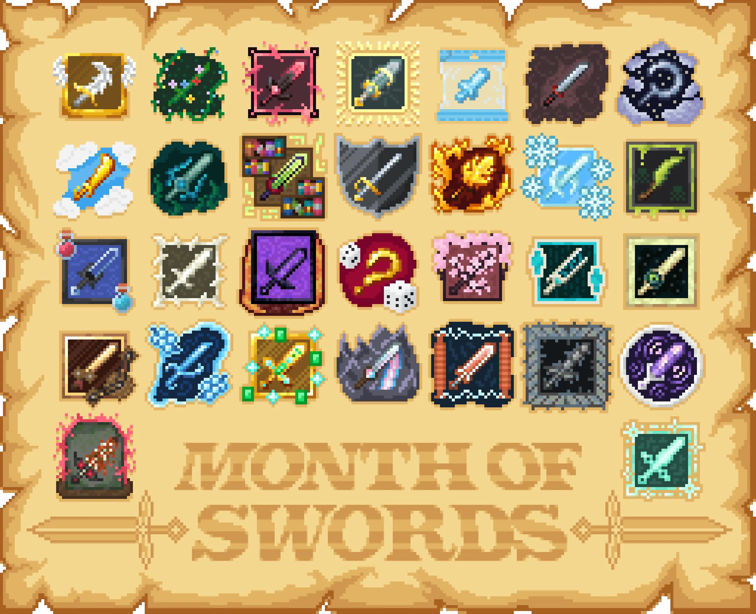 Month Of Swords — скриншот 1 (Моды, Minecraft)