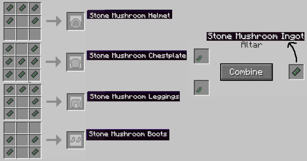 The Mysterious Mushrooms — скриншот 7 (Моды, Minecraft)