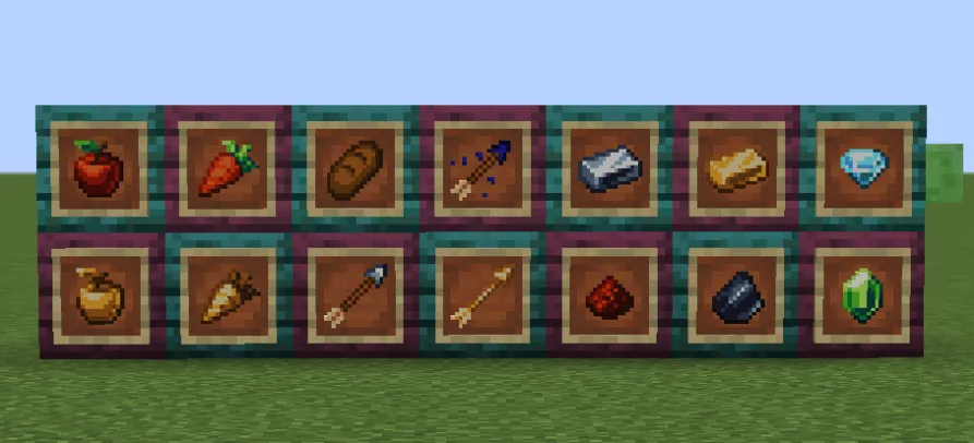 pack advance , Текстуры, Minecraft