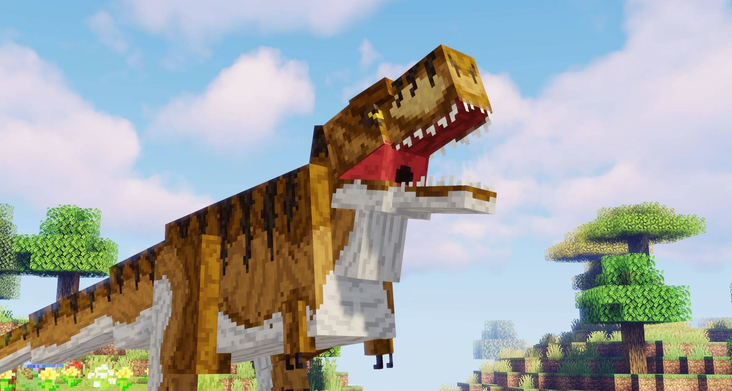Jurassic Additions — скриншот 1 (Моды, Minecraft)