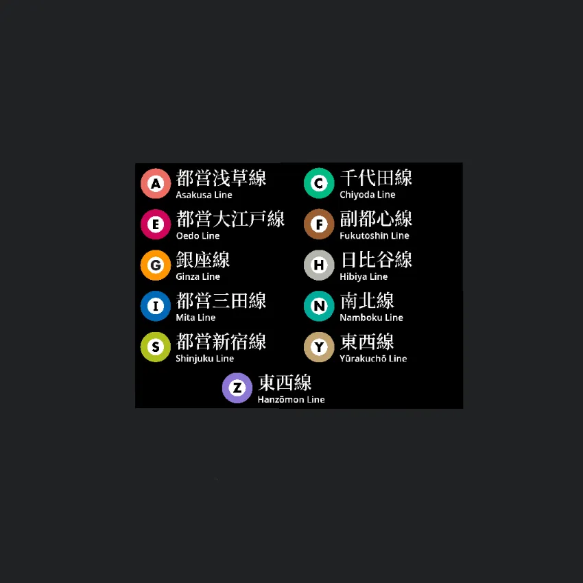 JR Pictograms For MTR — скриншот 1 (Текстуры, Minecraft)