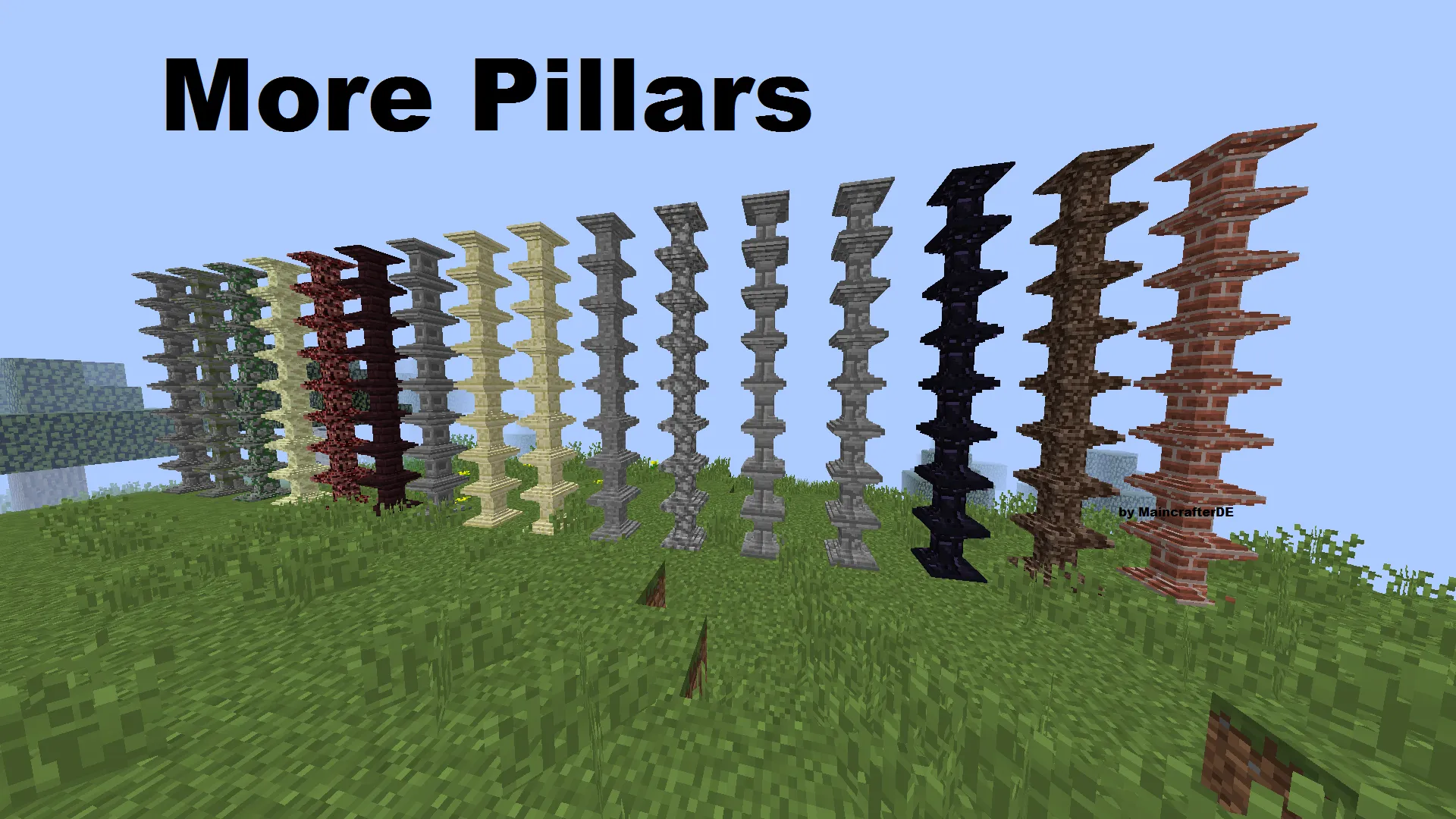 More Pillars — скриншот 2 (Моды, Minecraft)