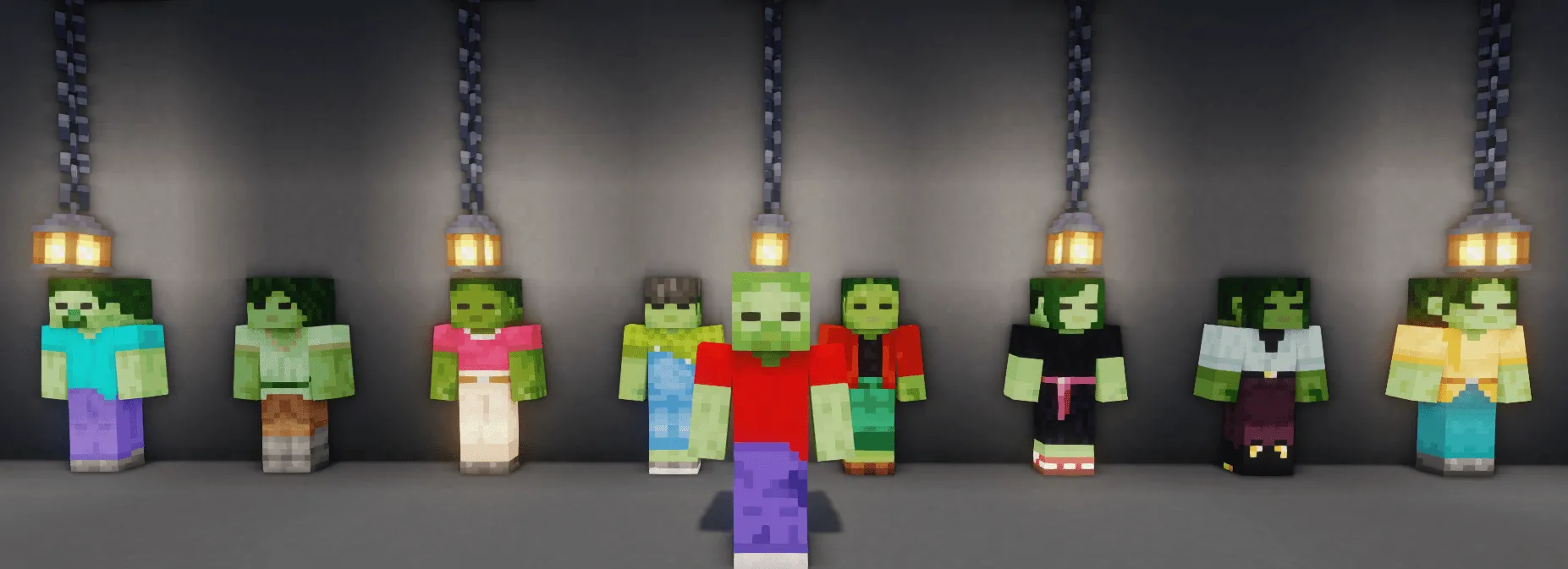 Nebulus zombies plus, Моды, Minecraft