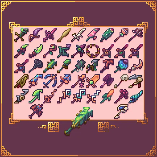 Nenufar's Swords & Weapons, Моды, Minecraft