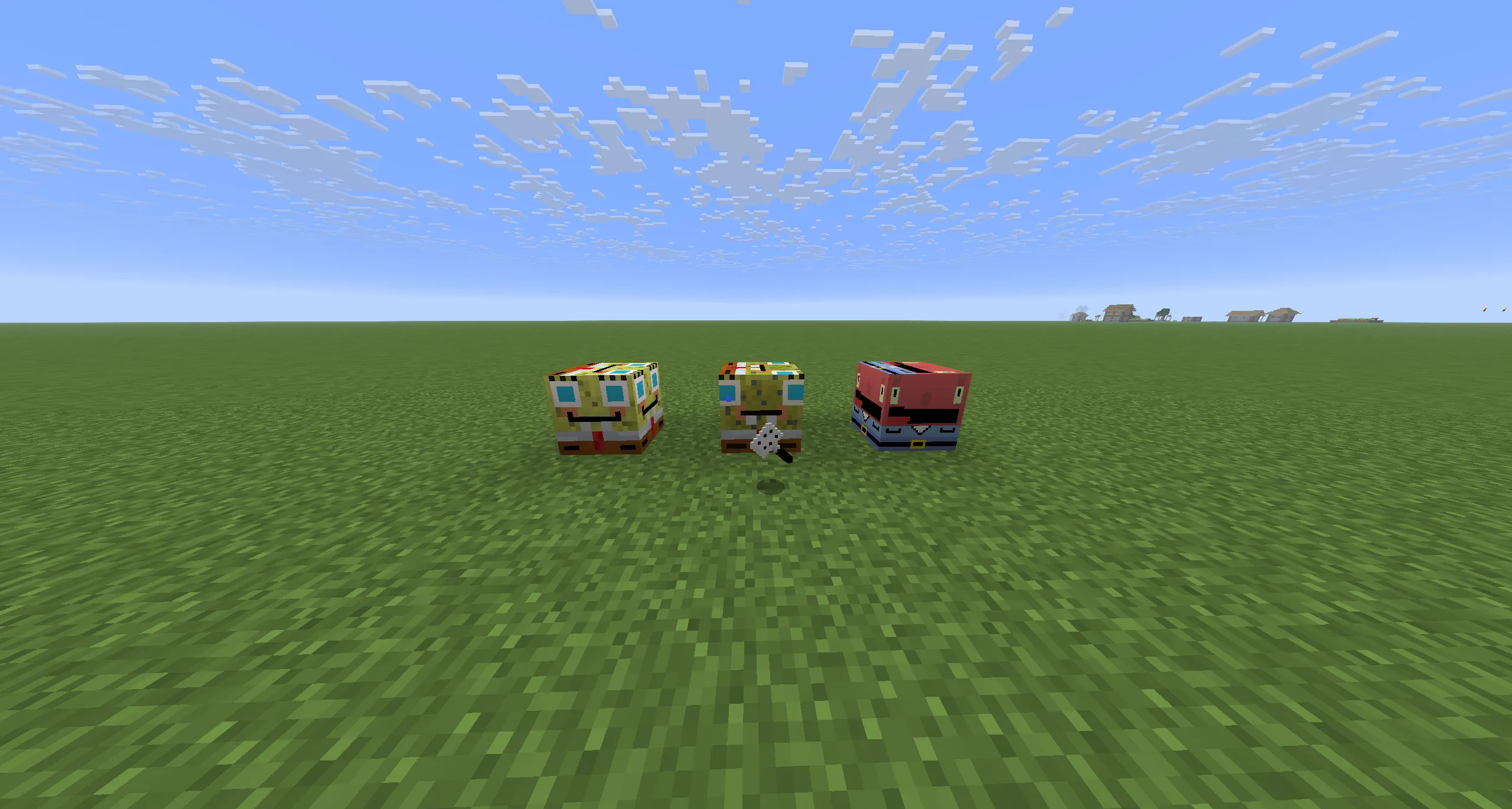 SpongeBob? Whose That?, Текстуры, Minecraft