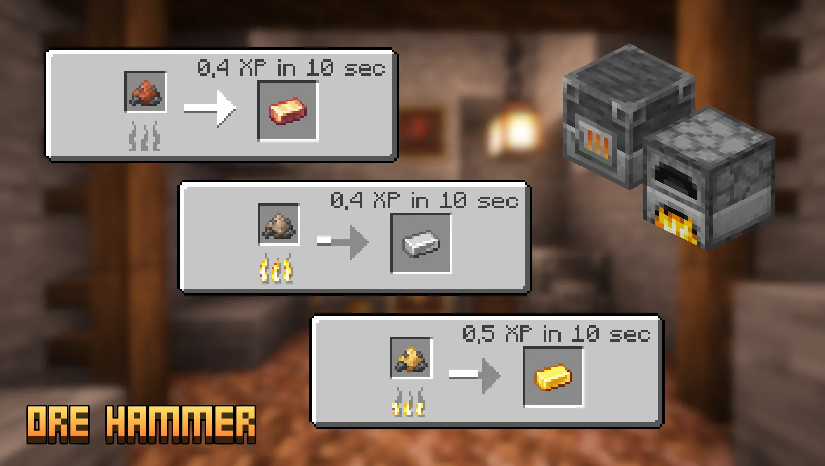 Ore Hammer, Моды, Minecraft
