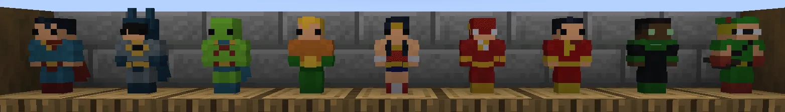 Foi1ys Superhero Collectables, Моды, Minecraft