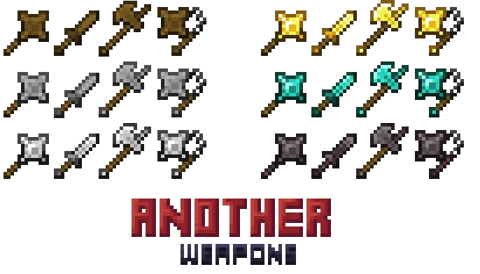 Another Weapons, Моды, Minecraft